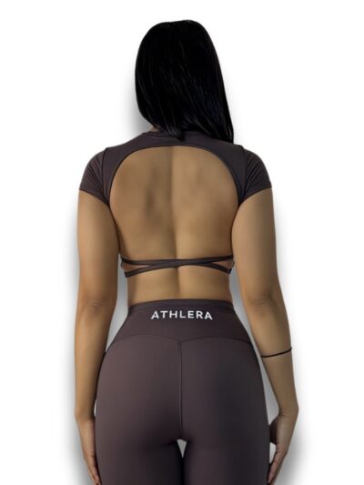 Shea backless crop
Mocha mist