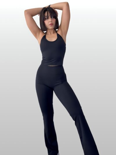 Black Berry Flare Pants